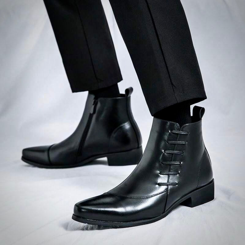 Samuel | Men’s Refined Leather Dress Boots