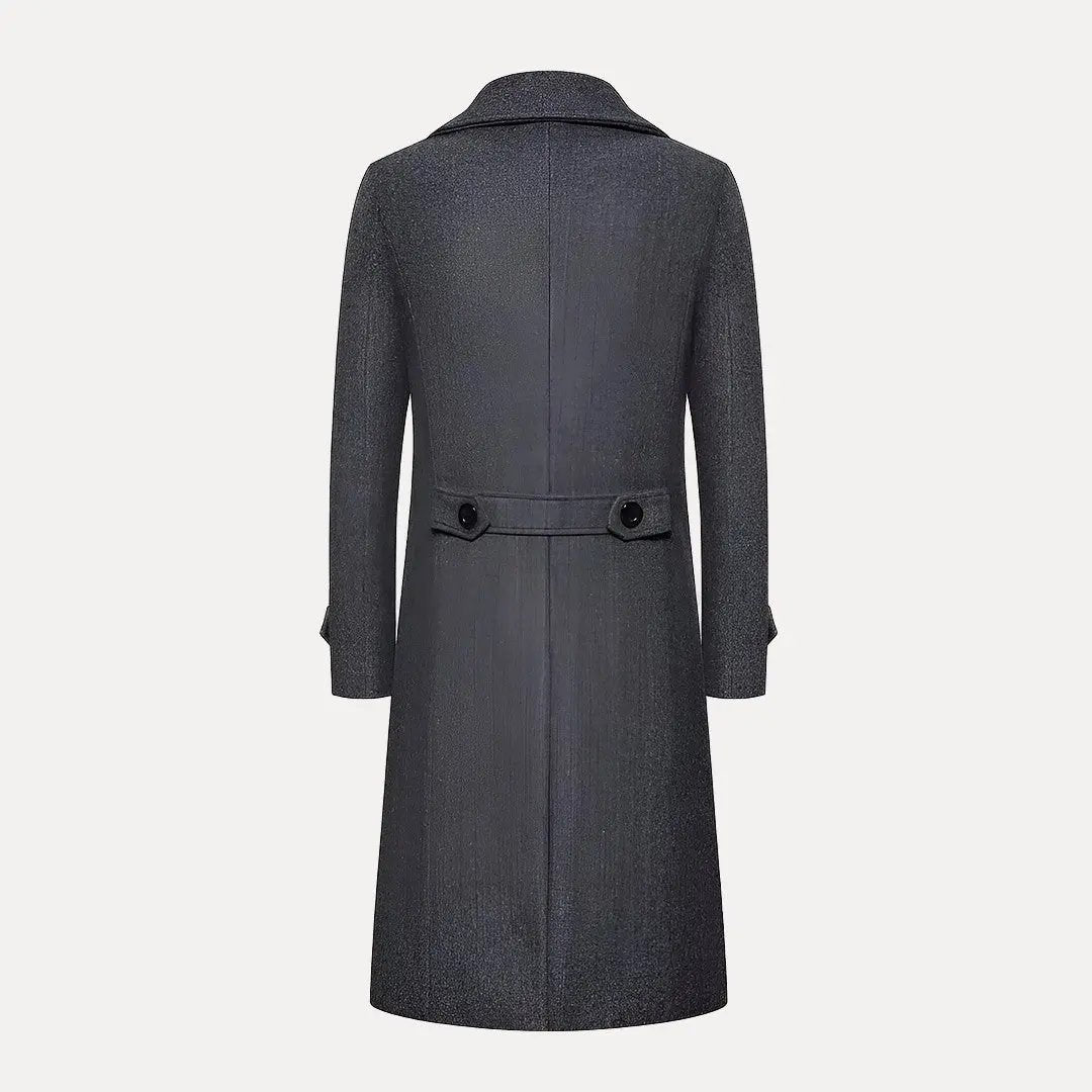Max | Men’s Double-Breasted Wool Trench Coat