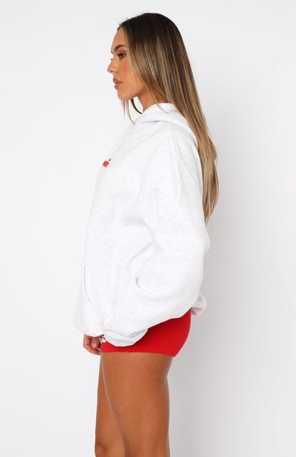 With Love In The Moment Oversized Hoodie – Soft Cotton Blend Streetwear