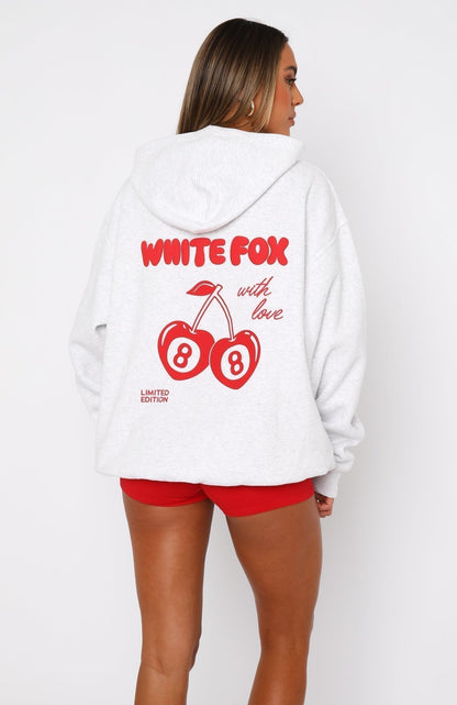 With Love In The Moment Oversized Hoodie – Soft Cotton Blend Streetwear