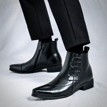 Samuel | Men’s Refined Leather Dress Boots