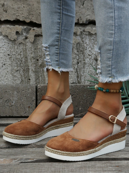 Vionna | Women’s Closed-Toe Platform Espadrilles