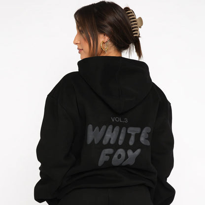 WhiteFox Set – Women’s Two-Piece Hoodie & Pants Tracksuit