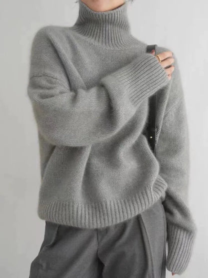 Alecia | Women’s Luxury Cashmere Turtleneck Sweater