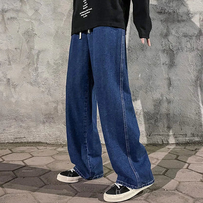 Andren | Men’s Casual Baggy Wide-Leg Jeans