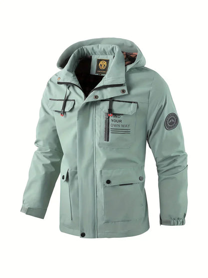 Angelo | Men’s Waterproof Winter Jacket with Hood