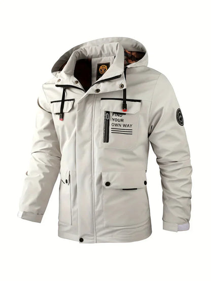 Angelo | Men’s Waterproof Winter Jacket with Hood