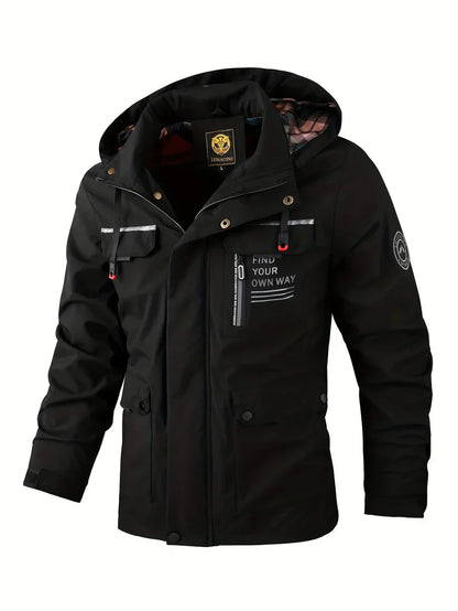 Angelo | Men’s Waterproof Winter Jacket with Hood