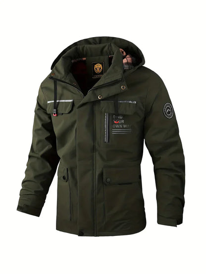 Angelo | Men’s Waterproof Winter Jacket with Hood