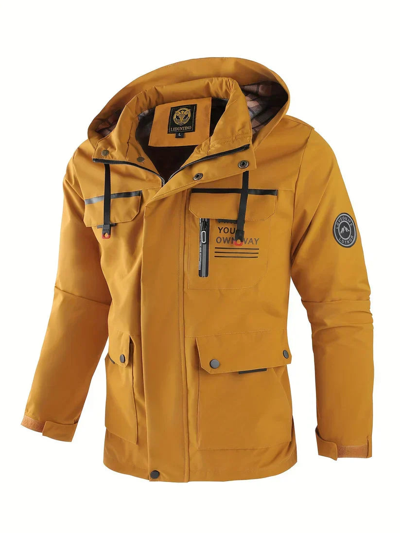 Angelo | Men’s Waterproof Winter Jacket with Hood