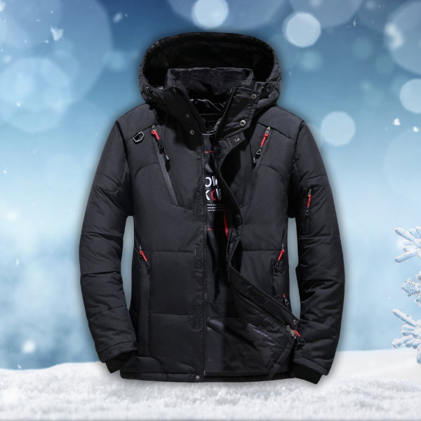 Arcticon | Men’s Extreme Winter Jacket with Hood