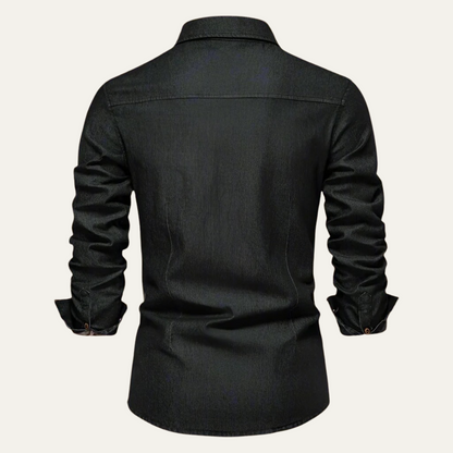 Ashlin | Men’s Denim Casual Shirt