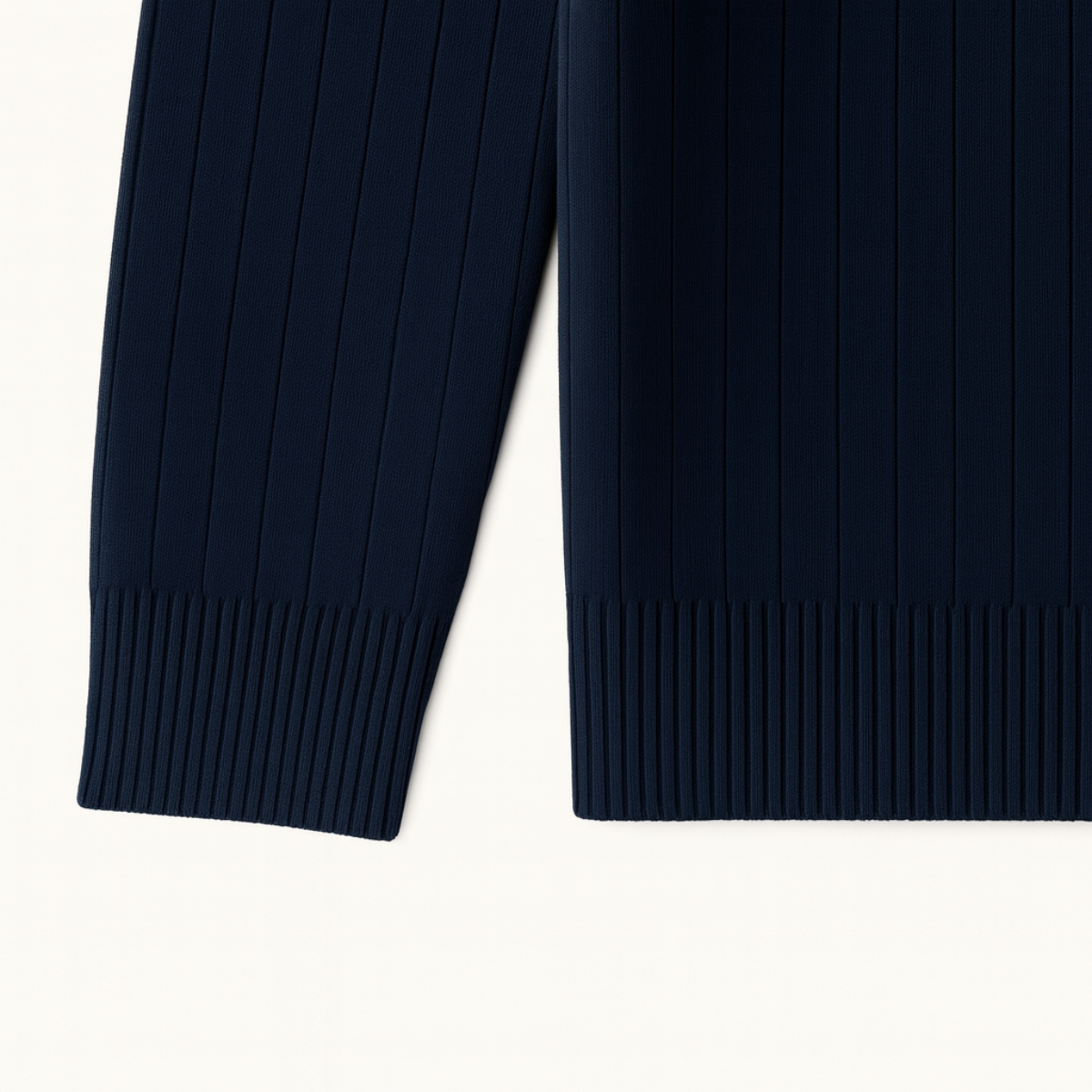 Ashtin | Men’s Ribbed Half Zip Jumper