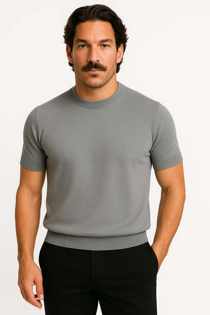 Ashton | Men’s Cashmere Knit Polo Shirt