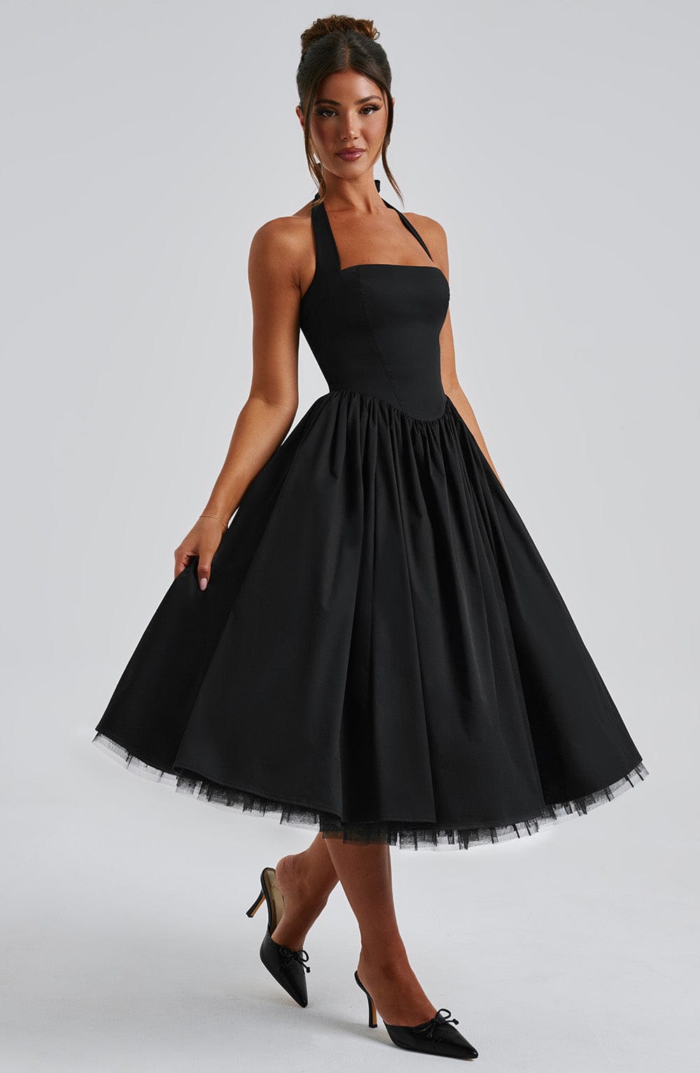 Aurelis | Women’s Elegant Halter-Neck Dress
