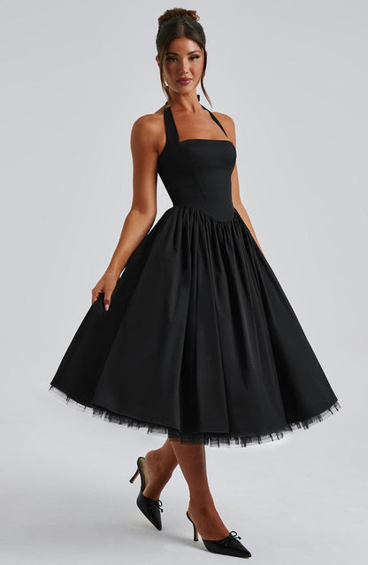 Aurelis | Women’s Elegant Halter-Neck Dress