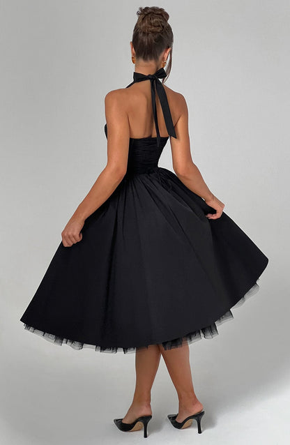 Aurelis | Women’s Elegant Halter-Neck Dress