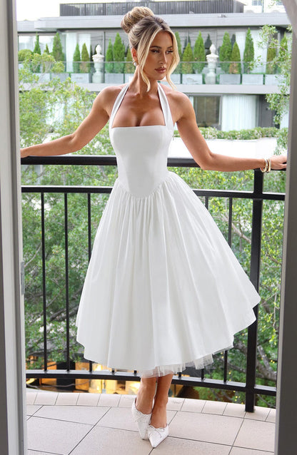 Aurelis | Women’s Elegant Halter-Neck Dress