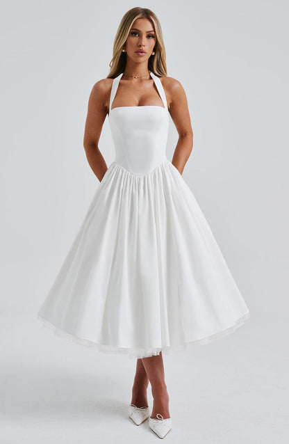 Aurelis | Women’s Elegant Halter-Neck Dress