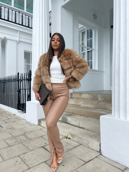 Aurie | Women’s Luxurious Faux Fur Coat