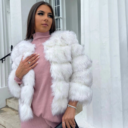Aurie | Women’s Luxurious Faux Fur Coat