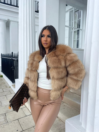 Aurie | Women’s Luxurious Faux Fur Coat