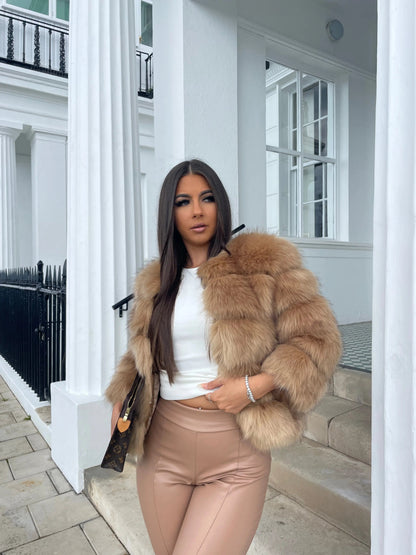 Aurie | Women’s Luxurious Faux Fur Coat