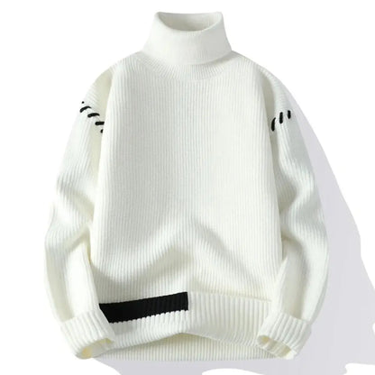Benedict | Men’s Patchwork Knit Sweater