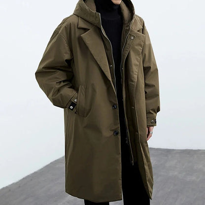 Calderon | Men’s Long Hooded Winter Coat