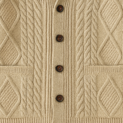 Caspiano | Men’s Premium Cashmere Cardigan