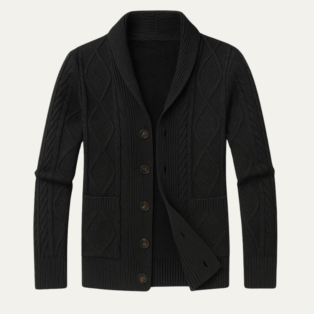 Caspiano | Men’s Premium Cashmere Cardigan