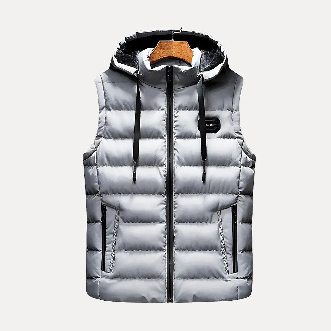 Cassius | Men’s Luxury Hooded Vest