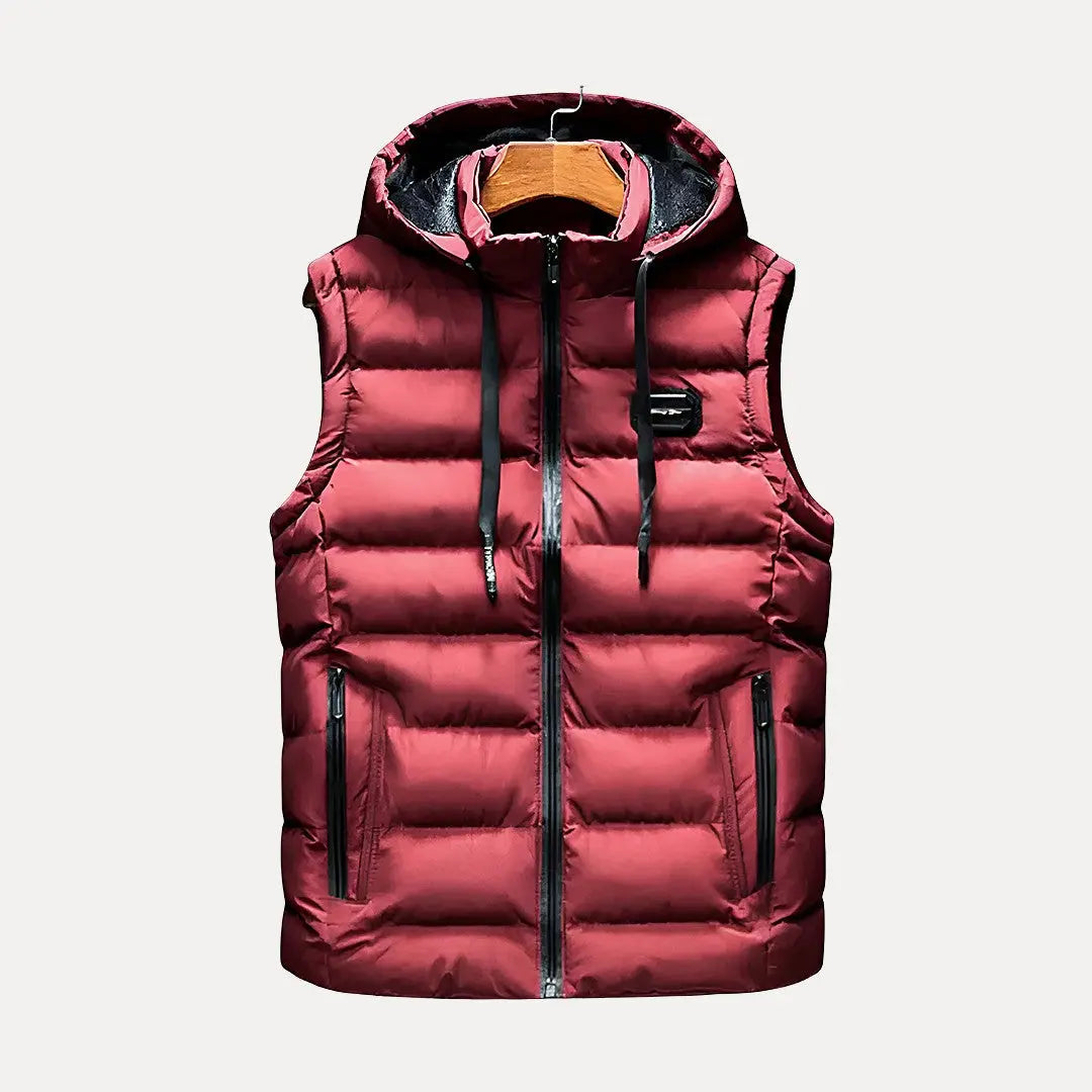 Cassius | Men’s Luxury Hooded Vest