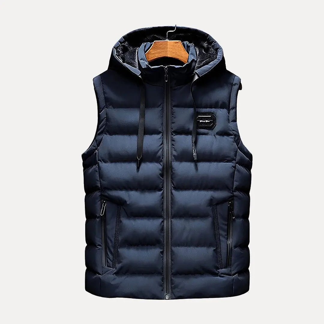 Cassius | Men’s Luxury Hooded Vest