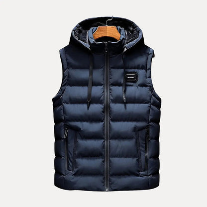 Cassius | Men’s Luxury Hooded Vest