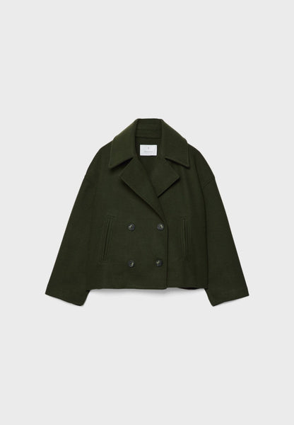 Celly | Women’s Cropped Double-Breasted Jacket