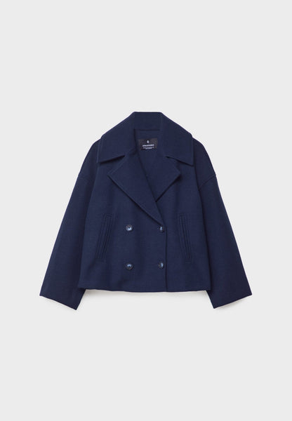 Celly | Women’s Cropped Double-Breasted Jacket