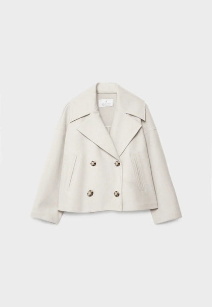 Celly | Women’s Cropped Double-Breasted Jacket
