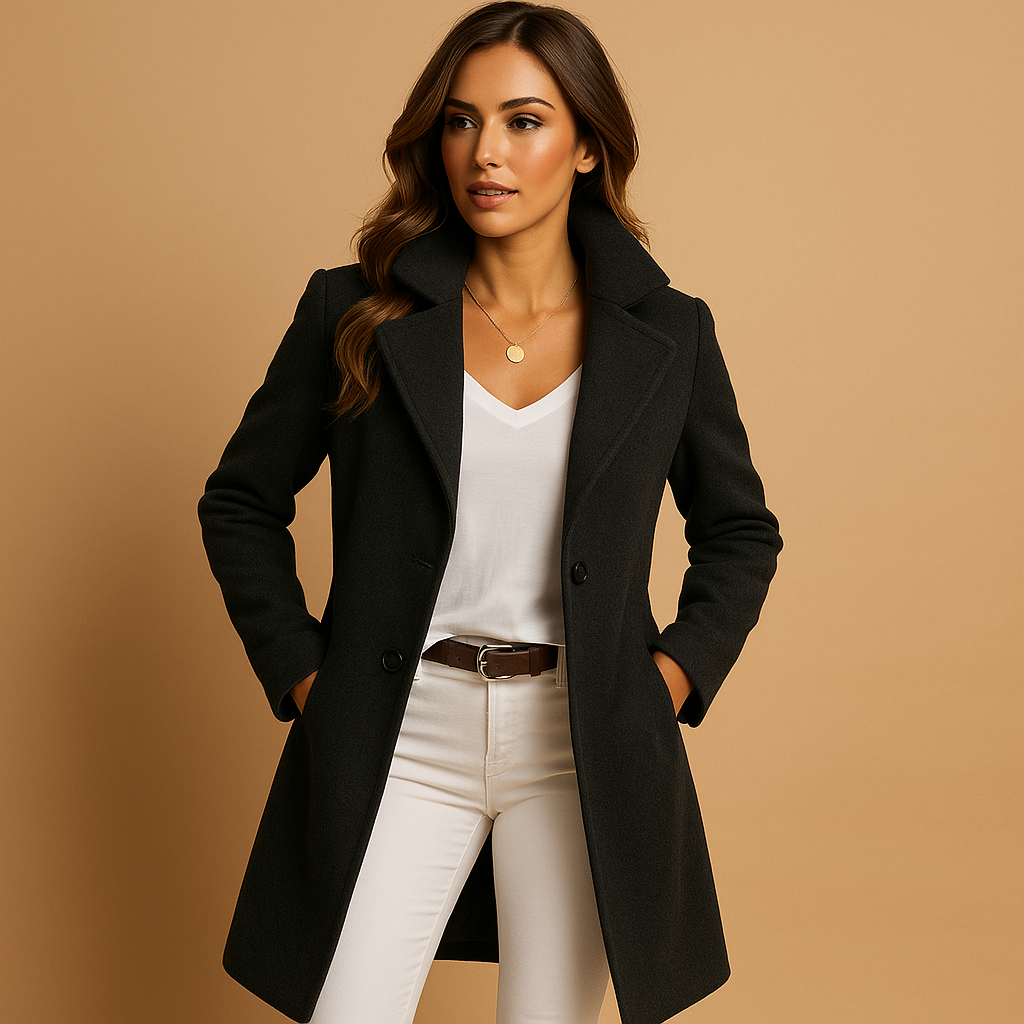 Chevie | Women’s Long Buttoned Coat