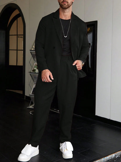 Nivaro | Men’s Solid Color Suit