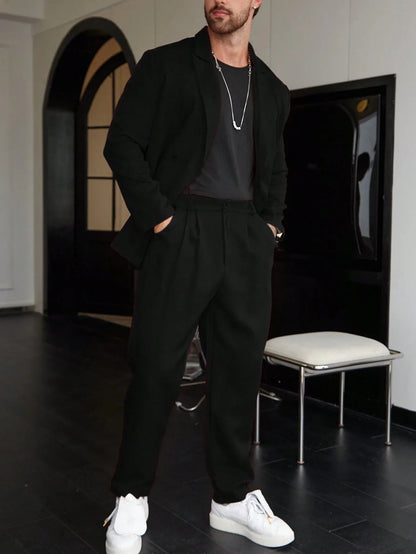Nivaro | Men’s Solid Color Suit