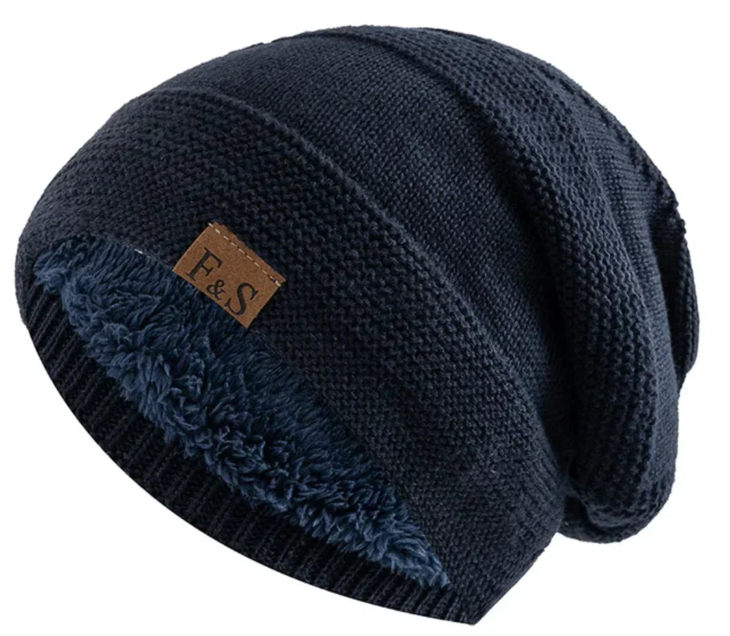 Coos | Women’s & Men’s Faux-Fur Lined Slouch Beanie