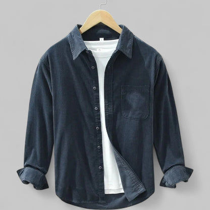 Cordy | Men’s Long-Sleeve Retro Corduroy Shirt
