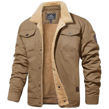 Cristoff | Men’s Sherpa-Lined Winter Jacket