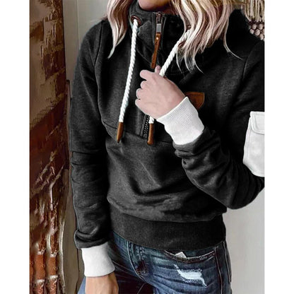 Cyra | Women’s Fleece-Lined Half-Zip Hoodie