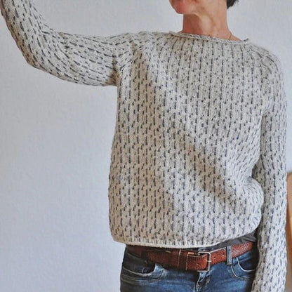 Danaya | Women’s Casual Boat-Neck Knit Sweater