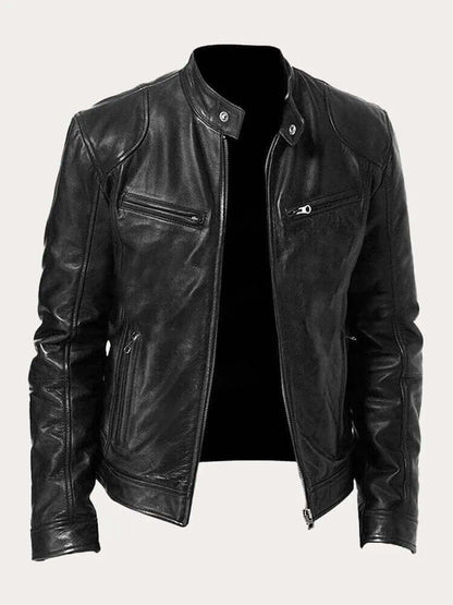 Danny | Men’s Rugged Leather Jacket