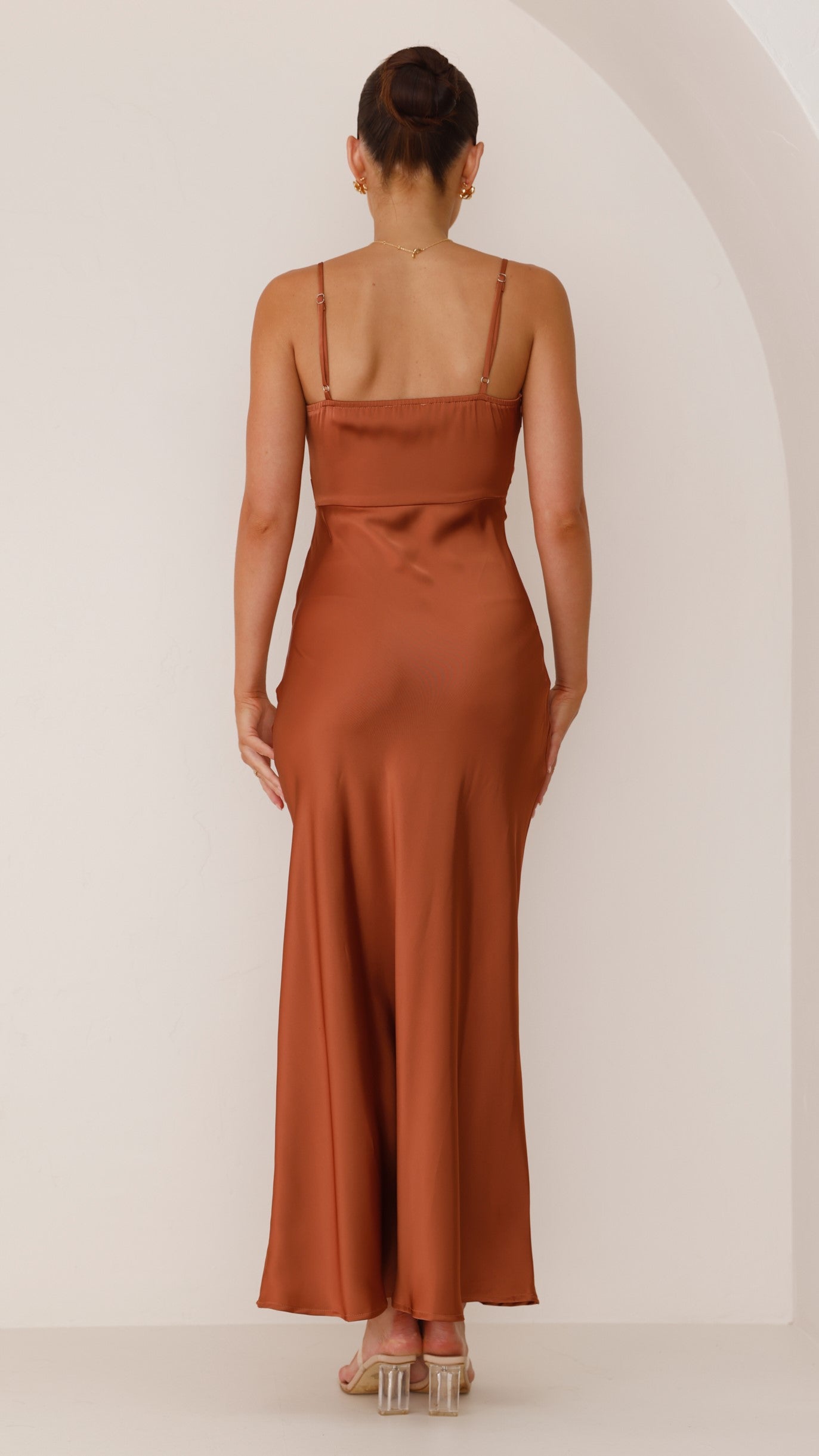 Darlene | Women’s Elegant Spaghetti-Strap Maxi Dress