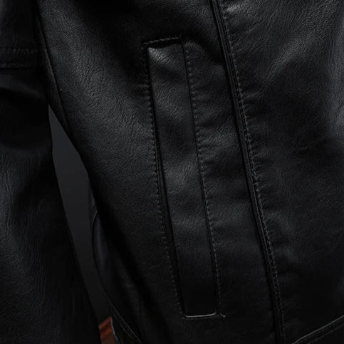Delviera | Men’s Premium Rider Leather Jacket