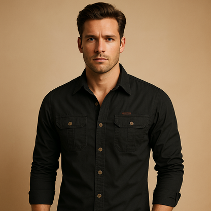 Dorian | Men’s Rugged Cotton Cargo Shirt